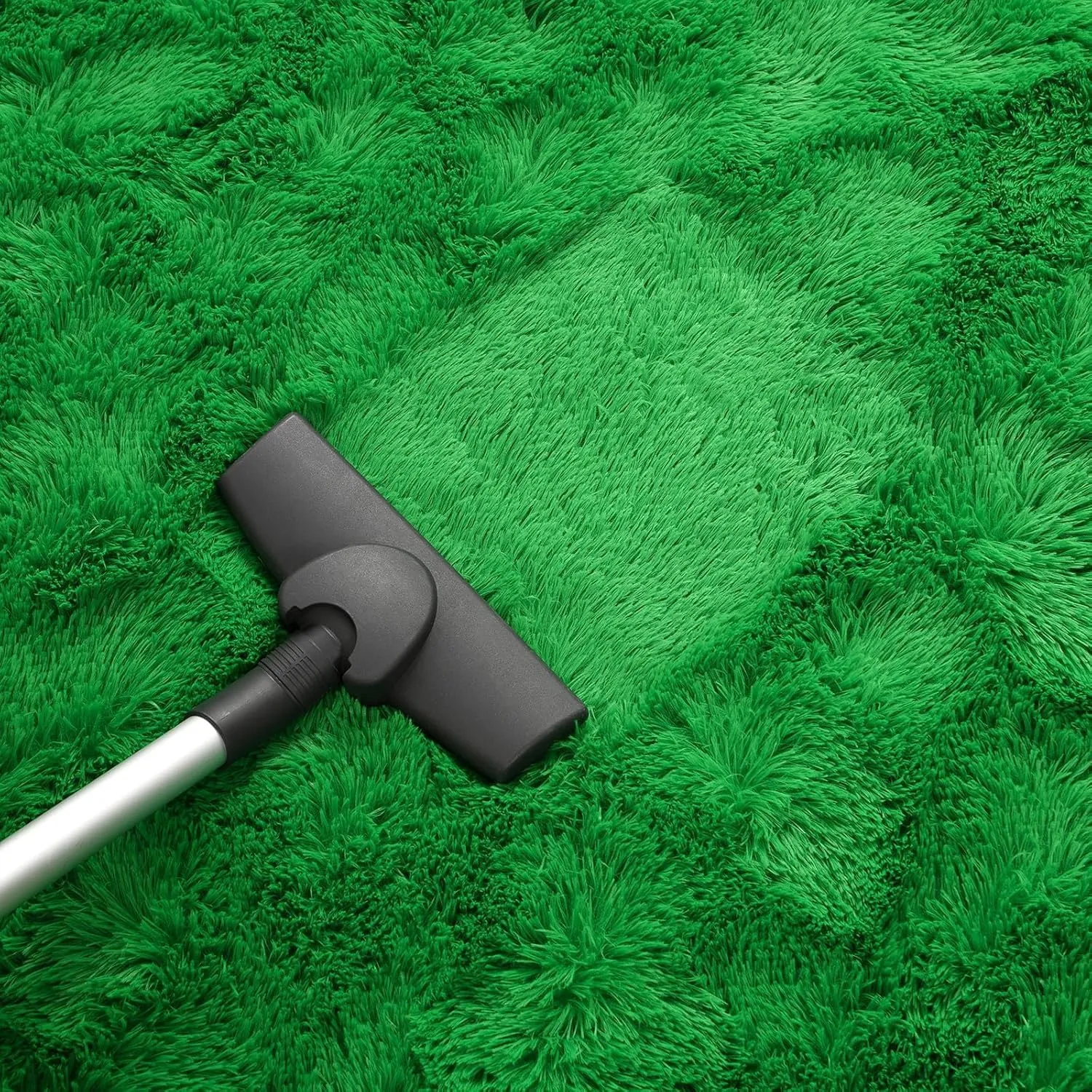 AROGAN Luxury Soft Shaggy Carpet, 6x9 Feet Bedroom Area Rug for Living Room, Fluffy Plush for Kids Girls Playroom Dorm, Teen Room Nursery Decor, Green