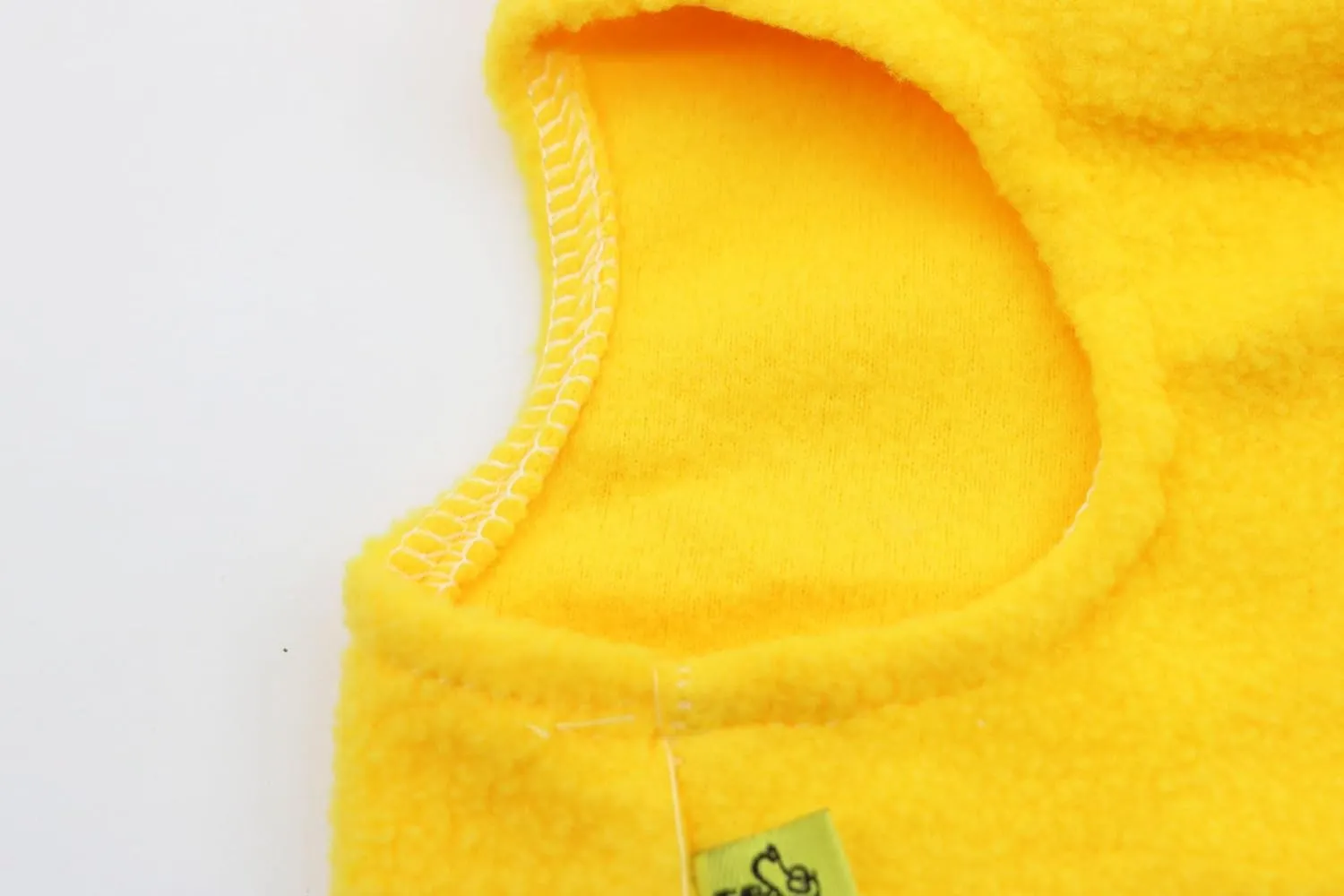 DroolingDog Cat Sweater Pet Sweaters Fleece Vest for Cats Clothes for Cat Only Warm Winter Coat, Large, Yellow