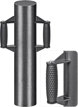 Enhance Post Driver with Anti-Slip Handles 20LB T Post Driver, 23'' Fence Post Driver Post Pounder for Metal Fence Posts, T Posts, U-Channels, Inside Dia=4.7''