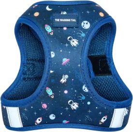 No Pull Harness for Small, Medium, Large Dogs, Heavy Duty, Adjustable, Breathable, Soft, Cute, Reflective, Dog Harness, Dog Vest, Pet Harness (Outer Space, Extra Small)