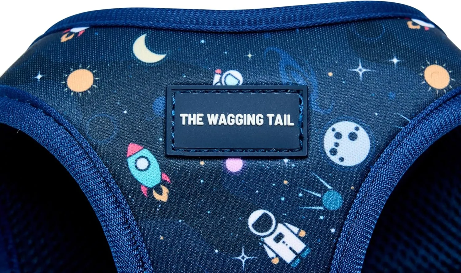 No Pull Harness for Small, Medium, Large Dogs, Heavy Duty, Adjustable, Breathable, Soft, Cute, Reflective, Dog Harness, Dog Vest, Pet Harness (Outer Space, Extra Small)
