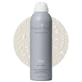 Non-Aerosol Cooling Mist w/Aloe Vera, Peppermint, Cucumber - Non-Sticky, Non-Greasy Formula, Sunburn Relief, After Sun Care, Hydrating Face & Body Spray