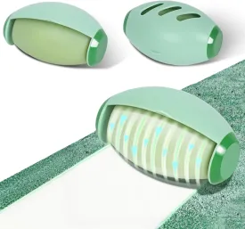 Reusable Lint Rollers for Pet Hair Extra Sticky, Portable Home Travel Washable Lint Roller ForestGreen-MediumAquamarine2.559in*3.94in