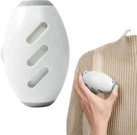 Reusable Washable Lint Roller Ball, Mini Travel Size, Extra Sticky Portable Pet Hair Remover for Clothes, Sofas, and Fabrics, Compact Gel Lint Remover for Dust & Debris(White)